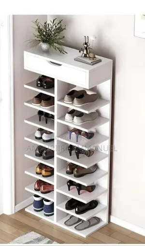 White Shoe Rack