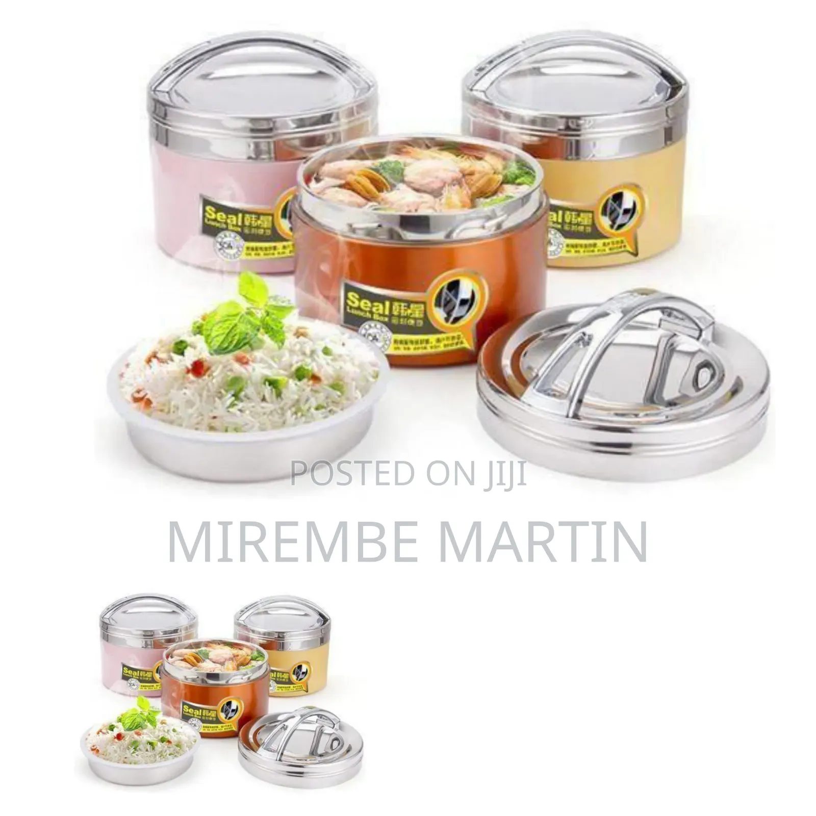 Premium Insulated Stainless Steel Lunch Box / Food Jar With Utensil