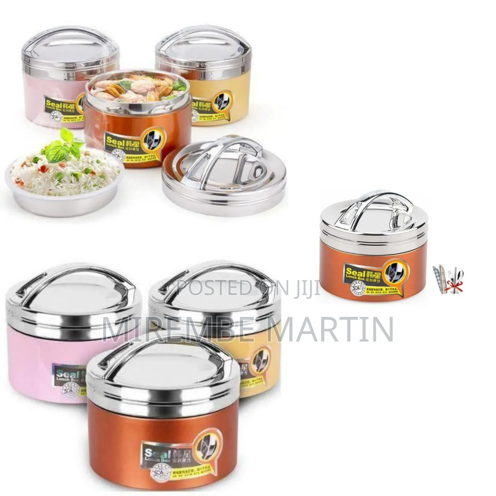 Premium Insulated Stainless Steel Lunch Box / Food Jar With Utensil