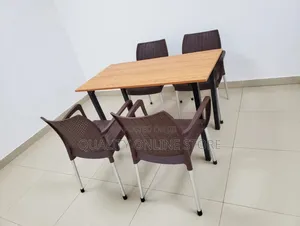 Impulse Dining Wooden Table and Chairs Plastic Table and Chairs