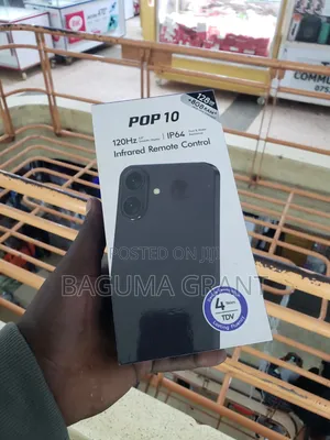 New Tecno Pop 10 128 GB Black
