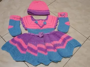 Baby Girl Crochet Wear Set