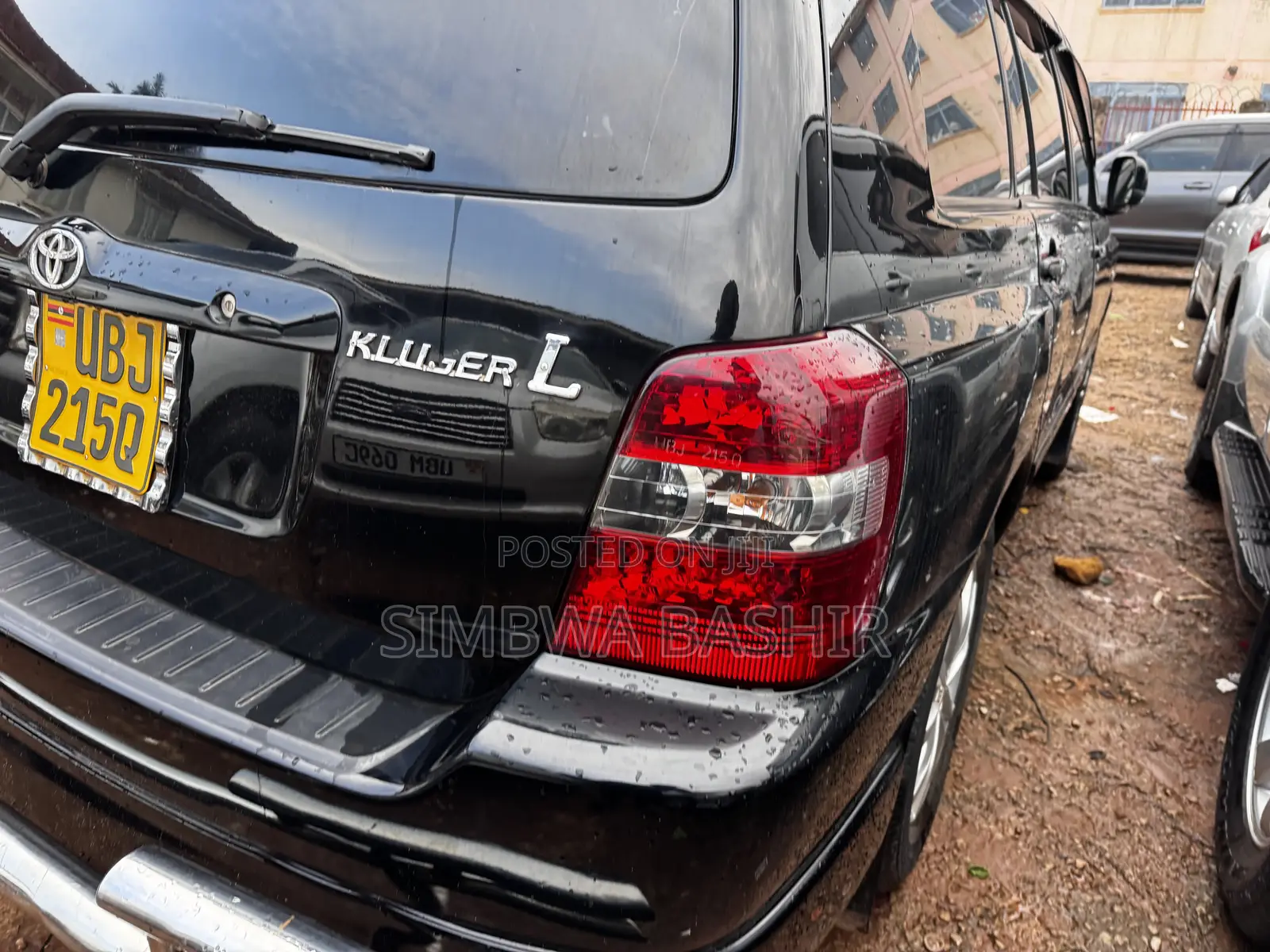 Toyota Kluger 2008 Black
