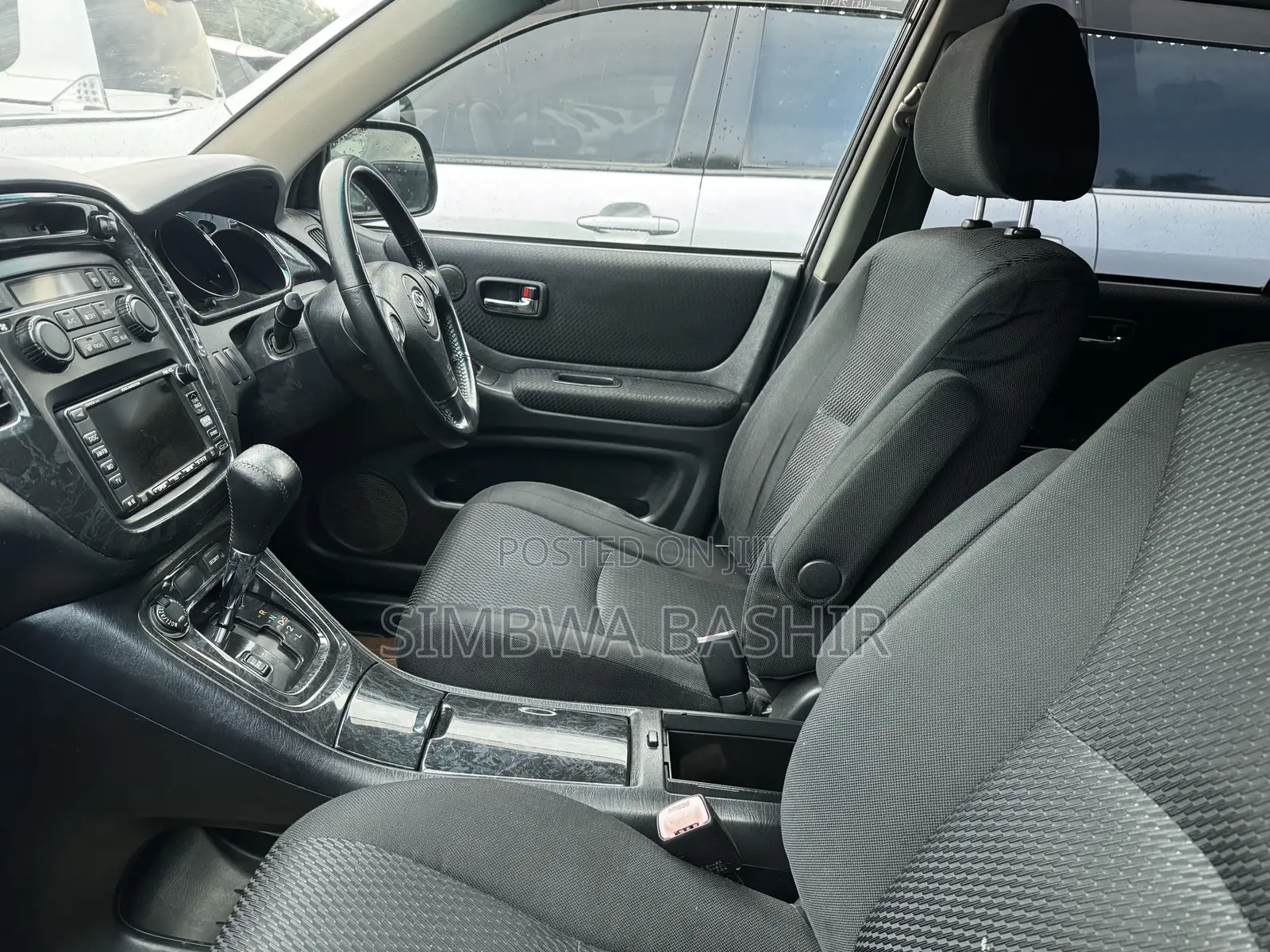 Toyota Kluger 2008 Black