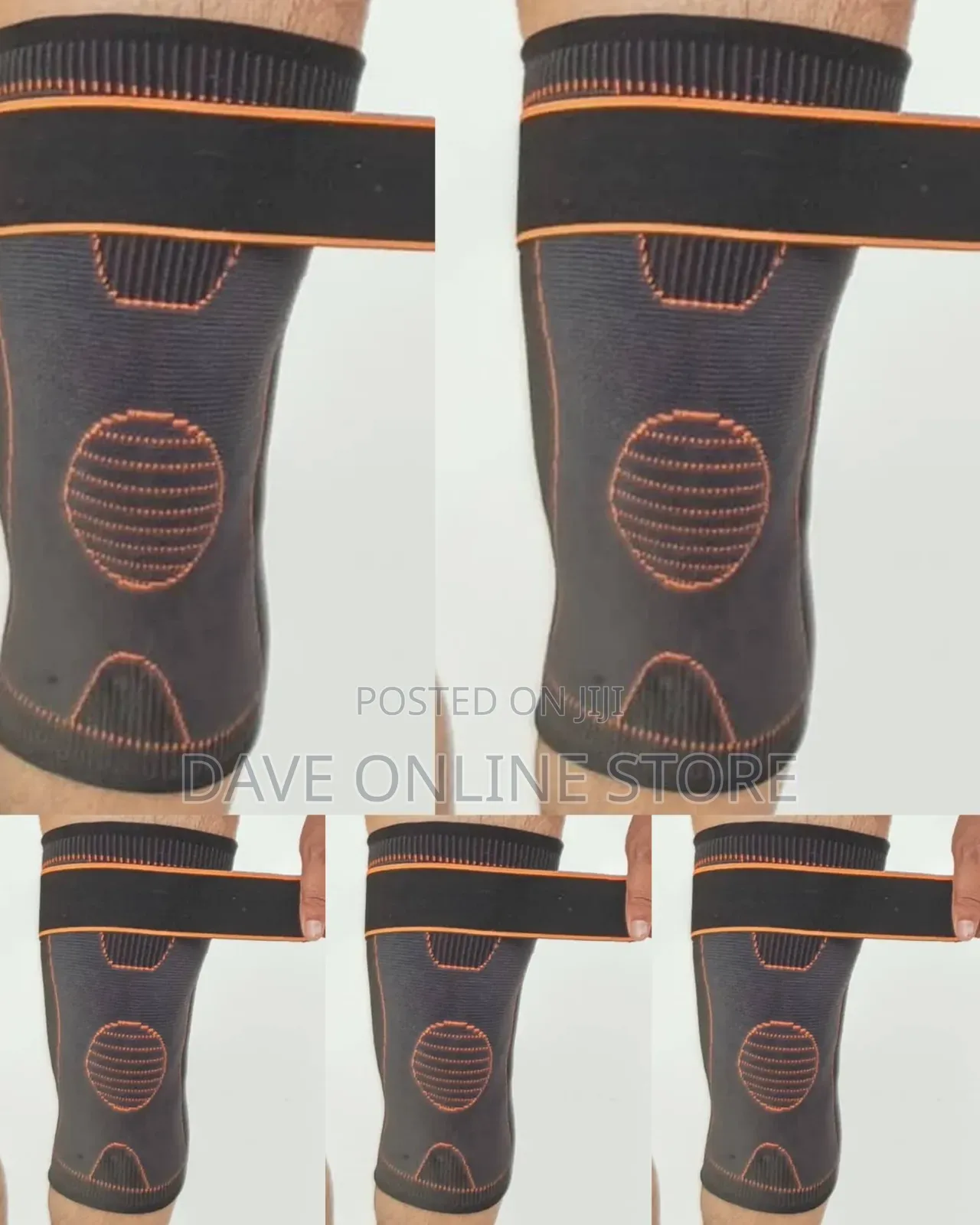 Compression Knee Sleeve With Adjustable Support Strap