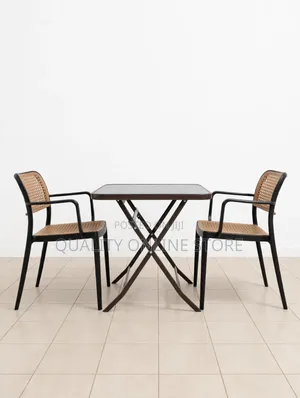 2 Seater Foldable Dining Tables and Chairs Set