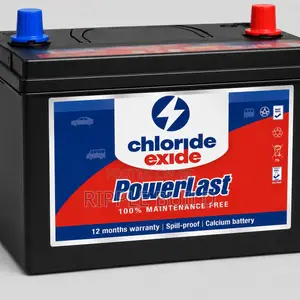 90Ah Chloride Exide PowerLast 090MF 600CCA Car Battery 12V