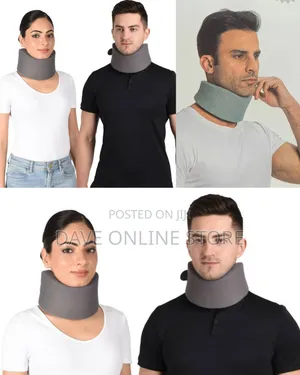 Soft, Gray Cervical Collar (Or Neck Brace