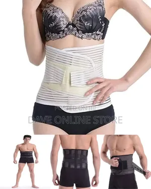 Ergonomic Lower Back Support Brace and Lumbar Support Belt