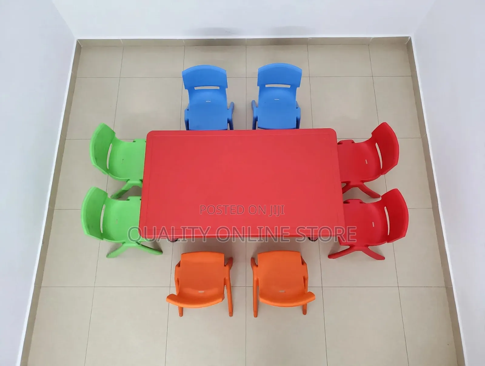 8 Kids Plastic Chairs and Table Kids Table and Chairs