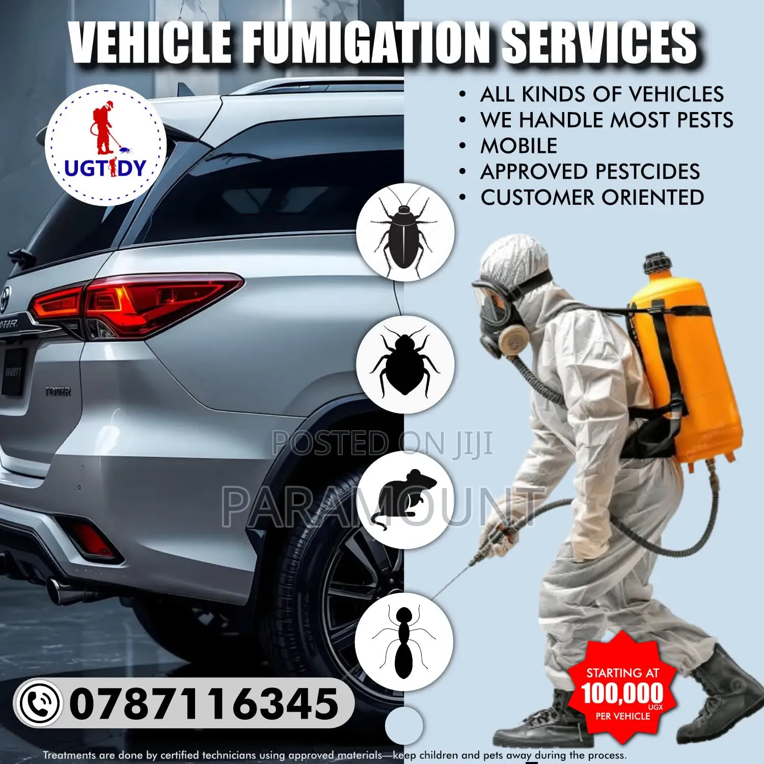 Vehicle Fumigation Services