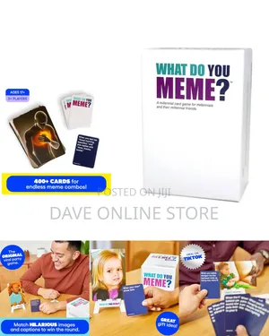 What Do You Meme? Core Game, a Hilarious Adult Party Card Game
