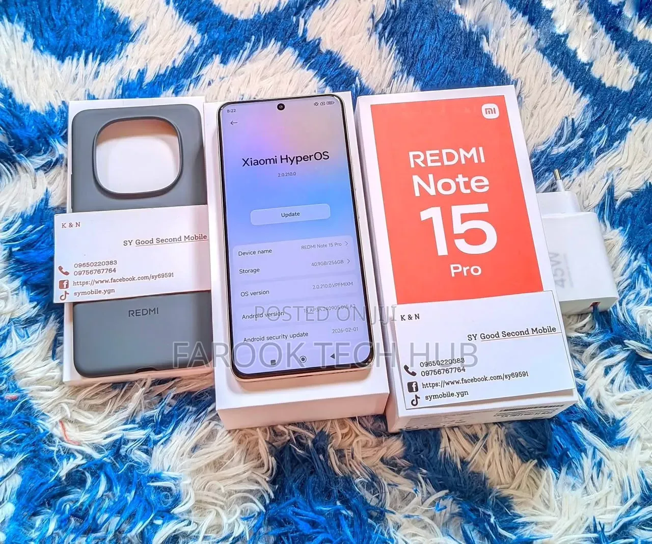 New Xiaomi Redmi Note 15 Pro+ 512 GB Gray