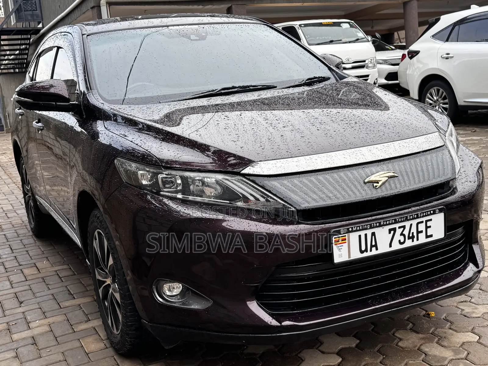Toyota Harrier 2015 Burgundy