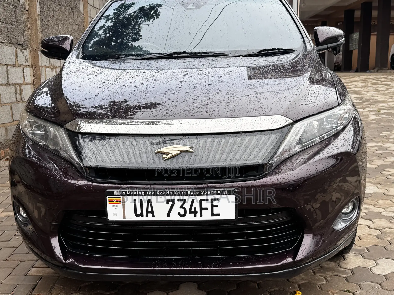 Toyota Harrier 2015 Burgundy