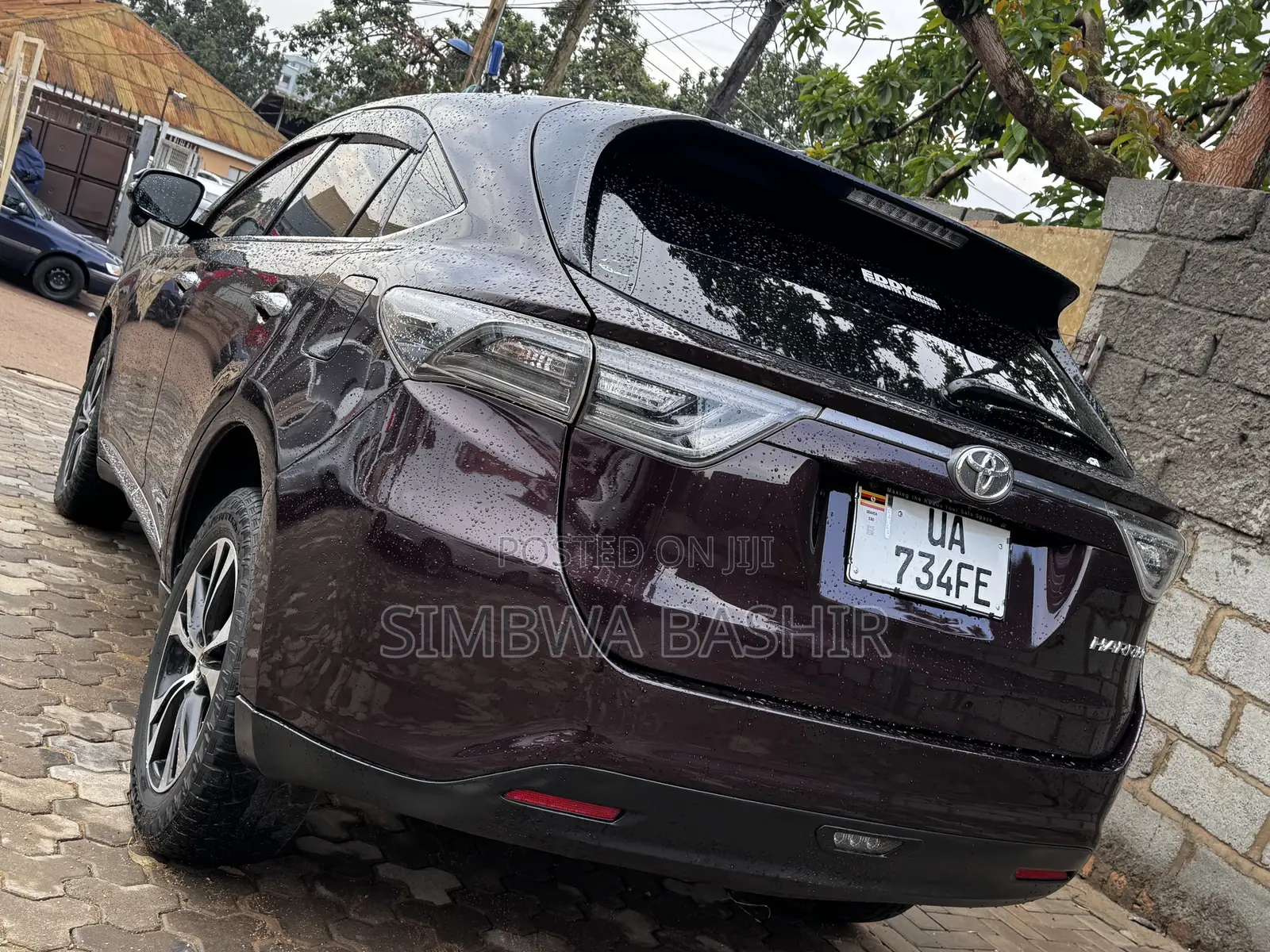 Toyota Harrier 2015 Burgundy