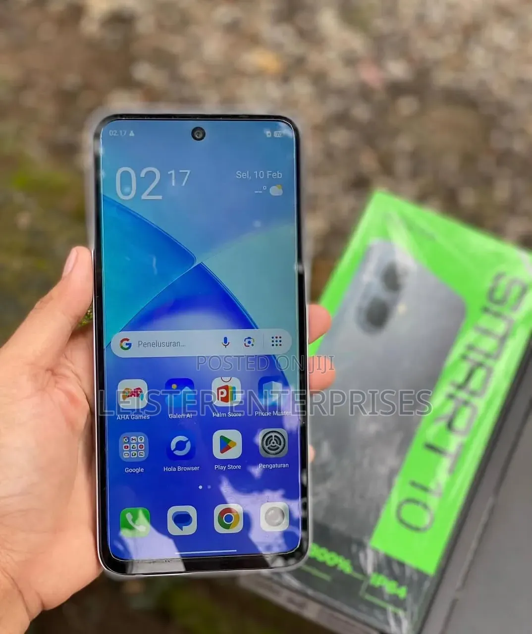 New Infinix Smart 10 128 GB Silver