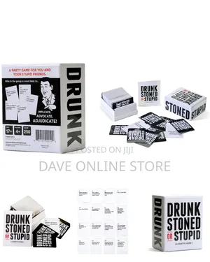 Drunk Stoned or Stupid, a Popular Adult Party Game
