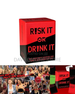 Risk It or Drink It Card Game