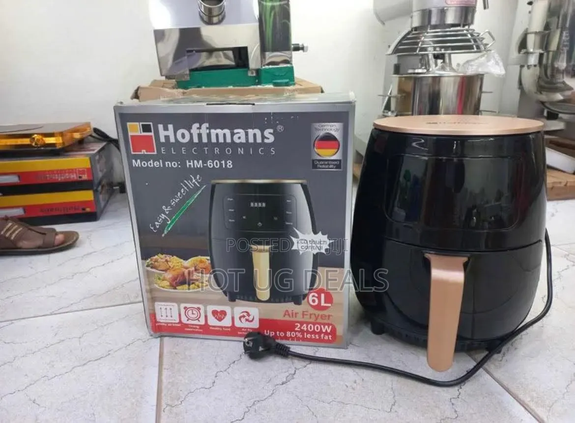 Hoffmans 6L Digital Air Fryer 2400W (HM-6018) | LCD Touch Control