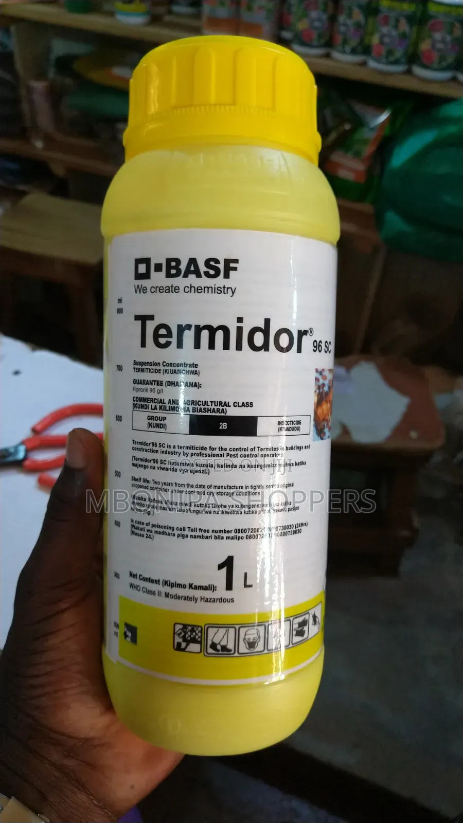 Termidor 96SC for Construction Foundation Treatment 1ltr