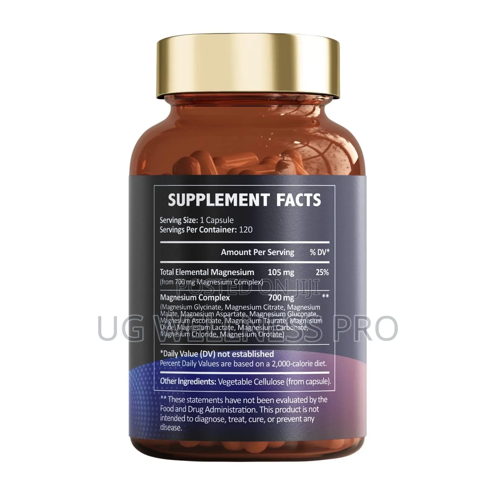 Totaria Magnesium Complex 700mg 12 in 1 Magnesium Supplement 120s