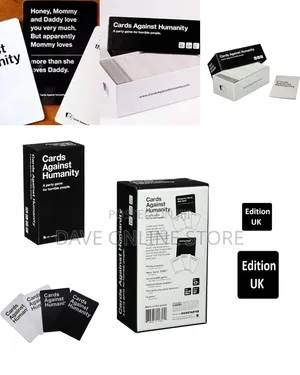 UK Edition of Cards Against Humanity, a Popular and Irreverent Adult