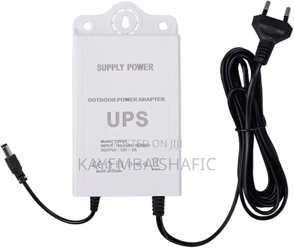 12V Outdoor Mini UPS Power Supply Adapter for WiFi Router CCTV