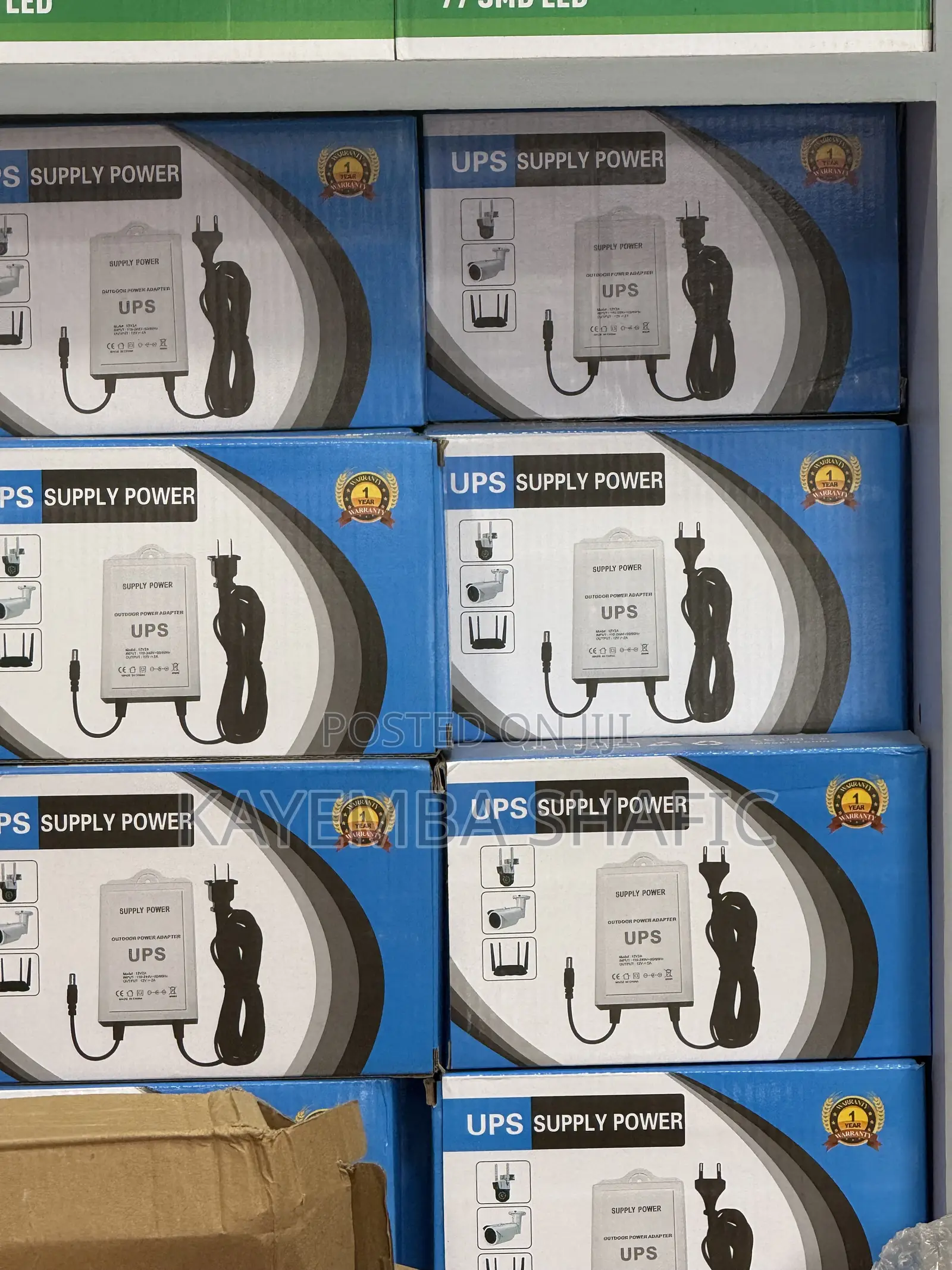12V Outdoor Mini UPS Power Supply Adapter for WiFi Router CCTV