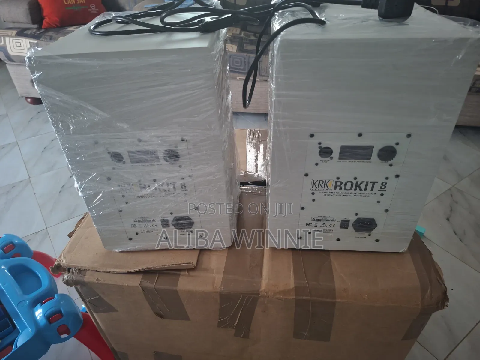 KRK Rokit 8s Studio Monitors Pair Generation 4