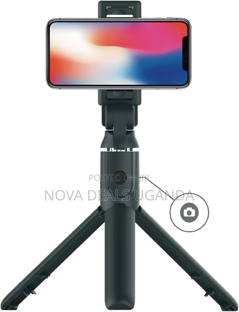 Porodo Bluetooth Selfie Stick With Tripod Stand Remote Shutter