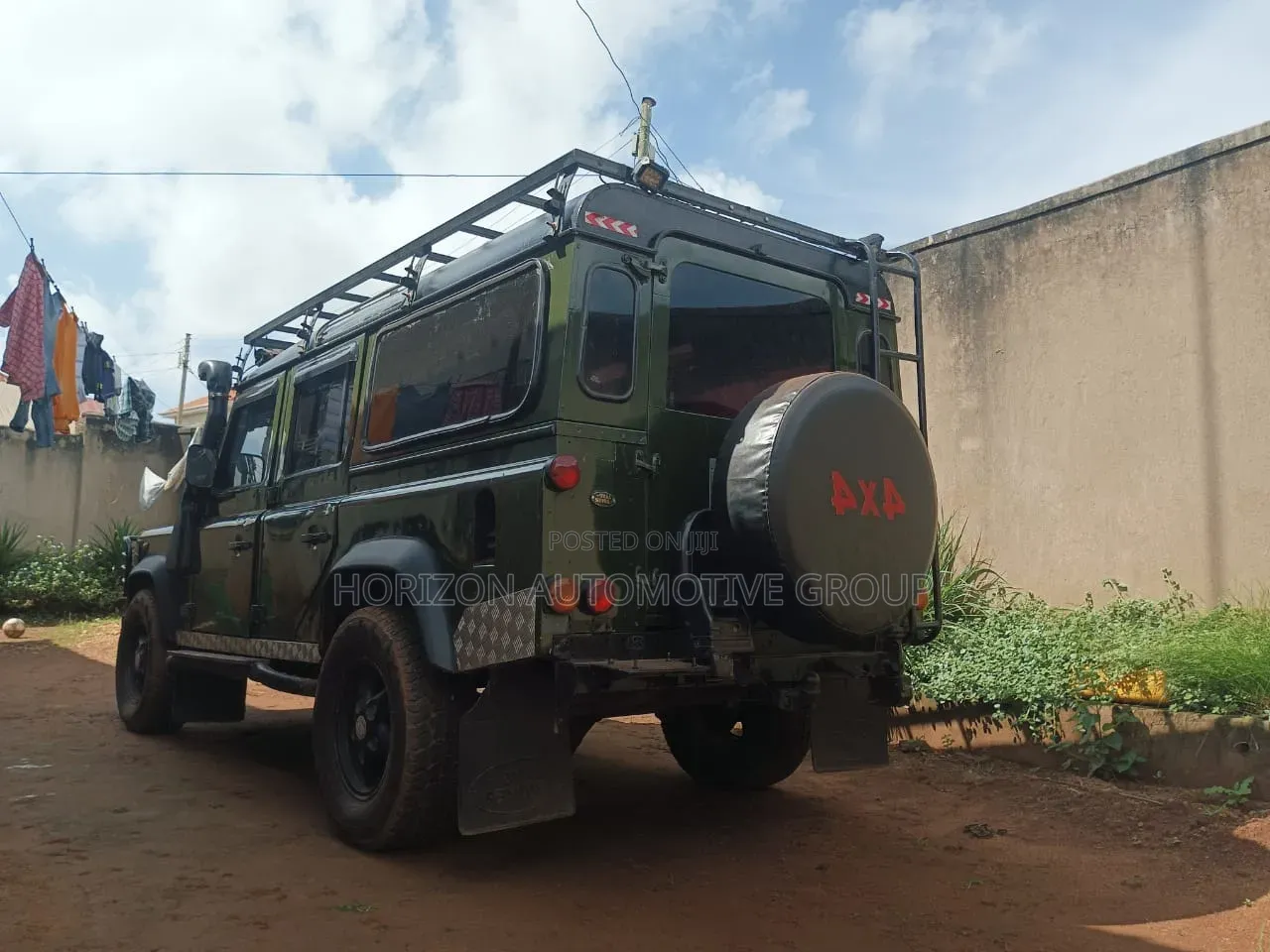 Land Rover Defender Soft Top 4x4 1995 Green