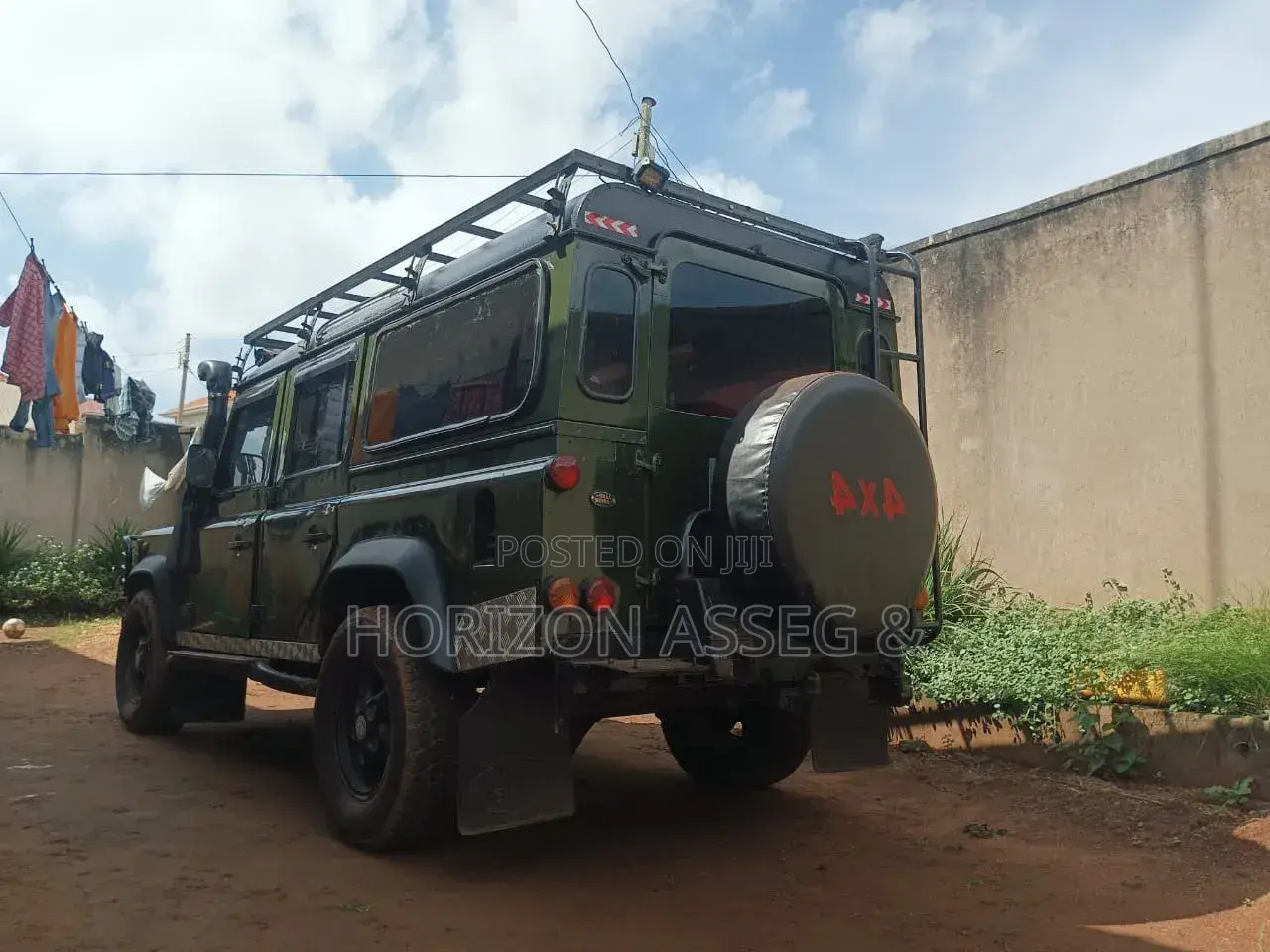 Land Rover Defender Soft Top 4x4 1995 Green