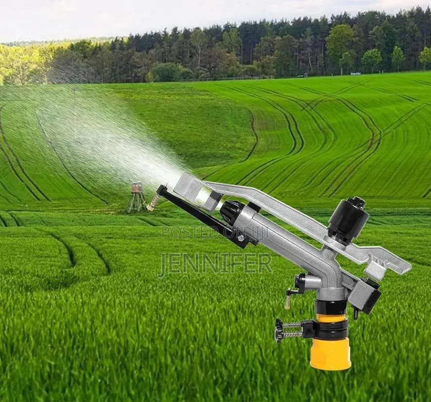 Long-Range Agricultural Impact Rain Gun Sprinkler