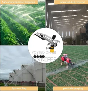 Long-Range Agricultural Impact Rain Gun Sprinkler