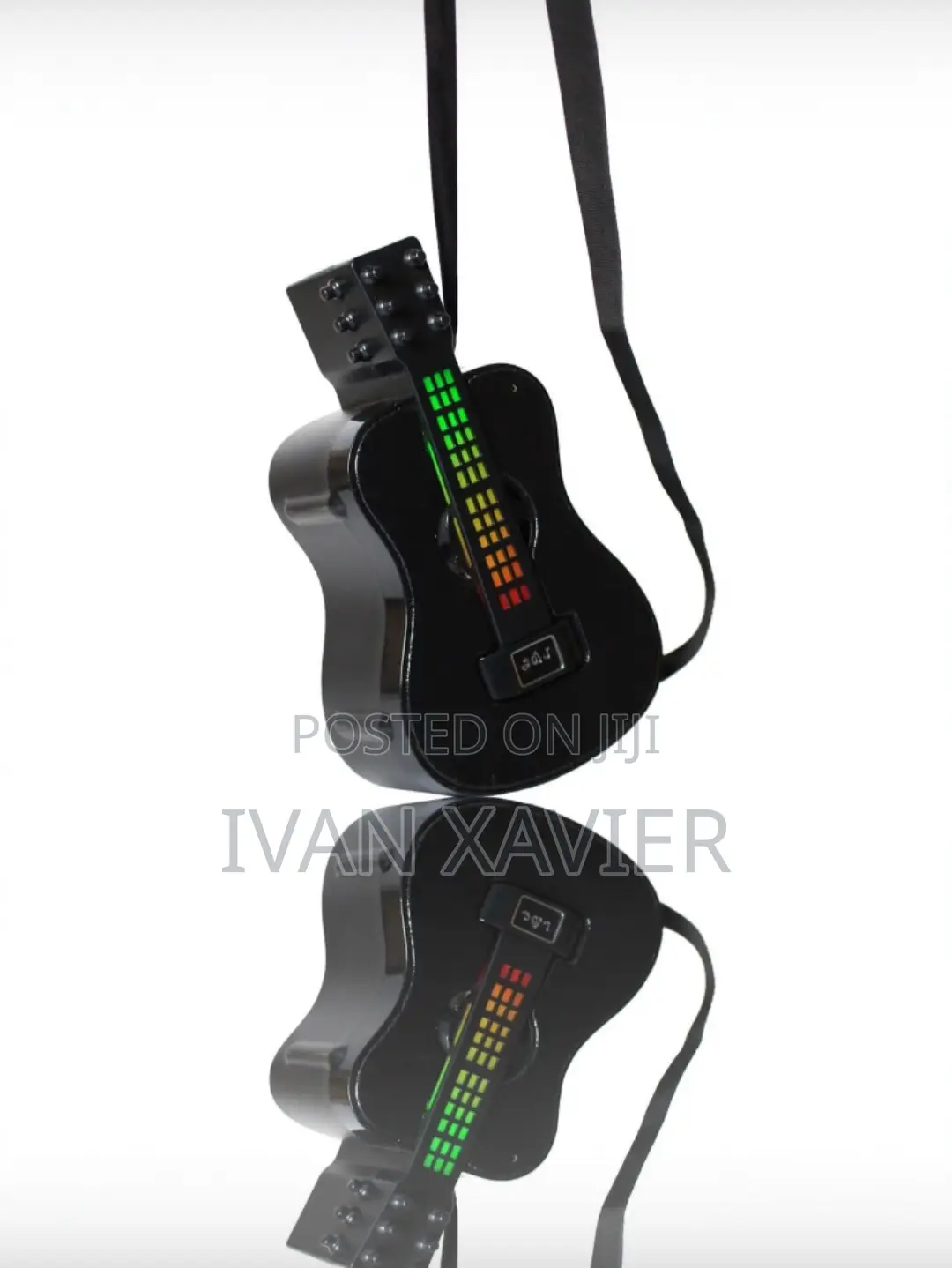 JSJZ S16 Guitar Wireless Bluetooth Speaker With Colorful LED Lights