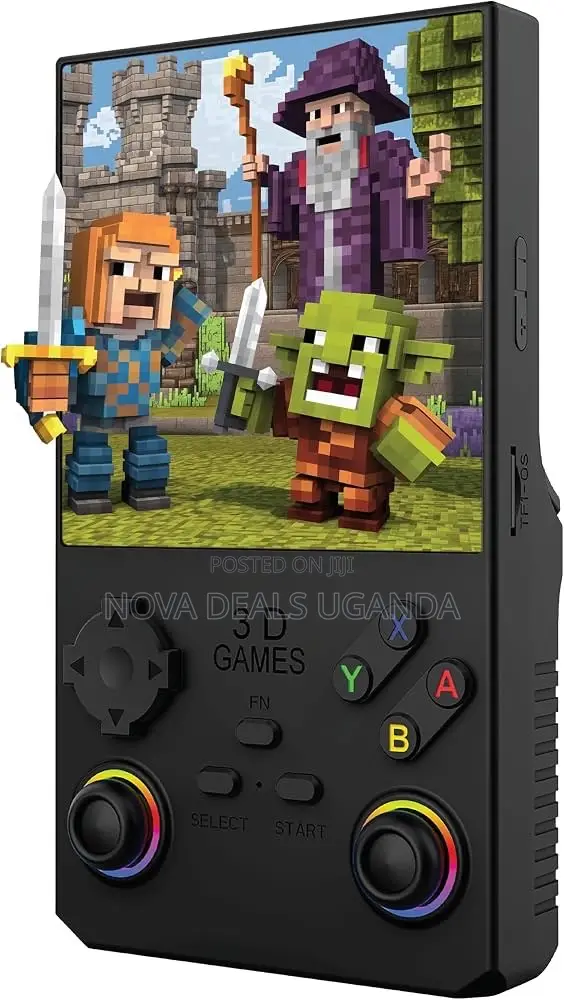 Porodo Gaming Retro Handheld Game Console, 10Hr Playtime