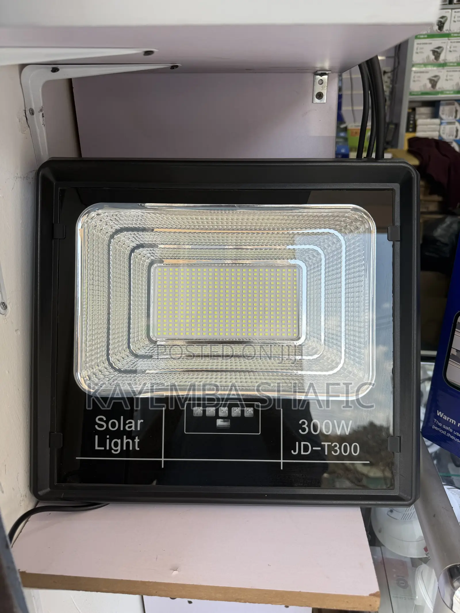 JD-T300 300W Solar LED Flood Light Outdoor Waterproof Security