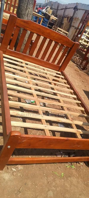 4 by 6 Brown  Bed