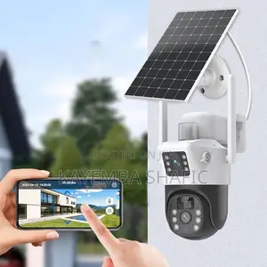 Dual Lens Outdoor PTZ Smart WiFi Security Camera V380 Pro