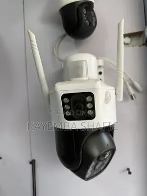 Dual Lens Outdoor PTZ Smart WiFi Security Camera V380 Pro