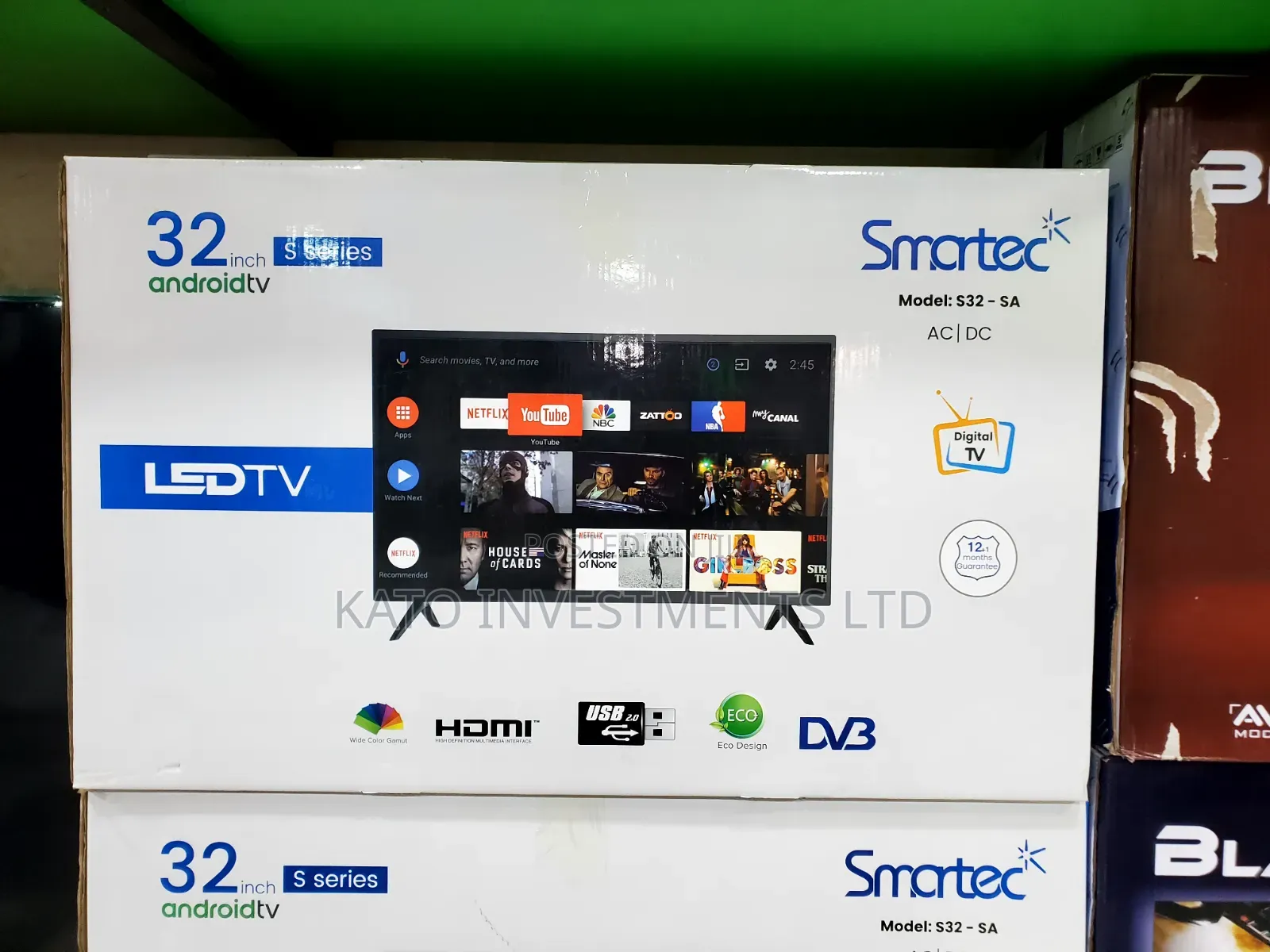Smartec S32-Sa 32-Inch Android Smart LED TV