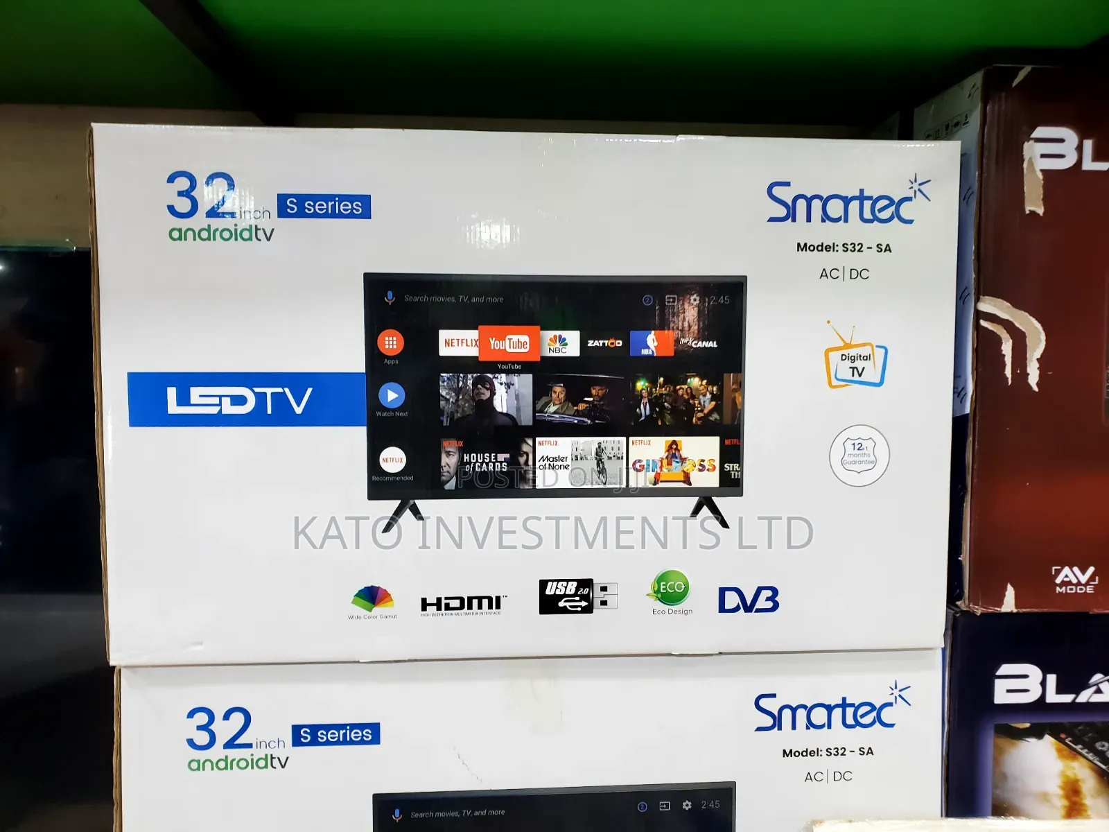 Smartec S32-Sa 32-Inch Android Smart LED TV