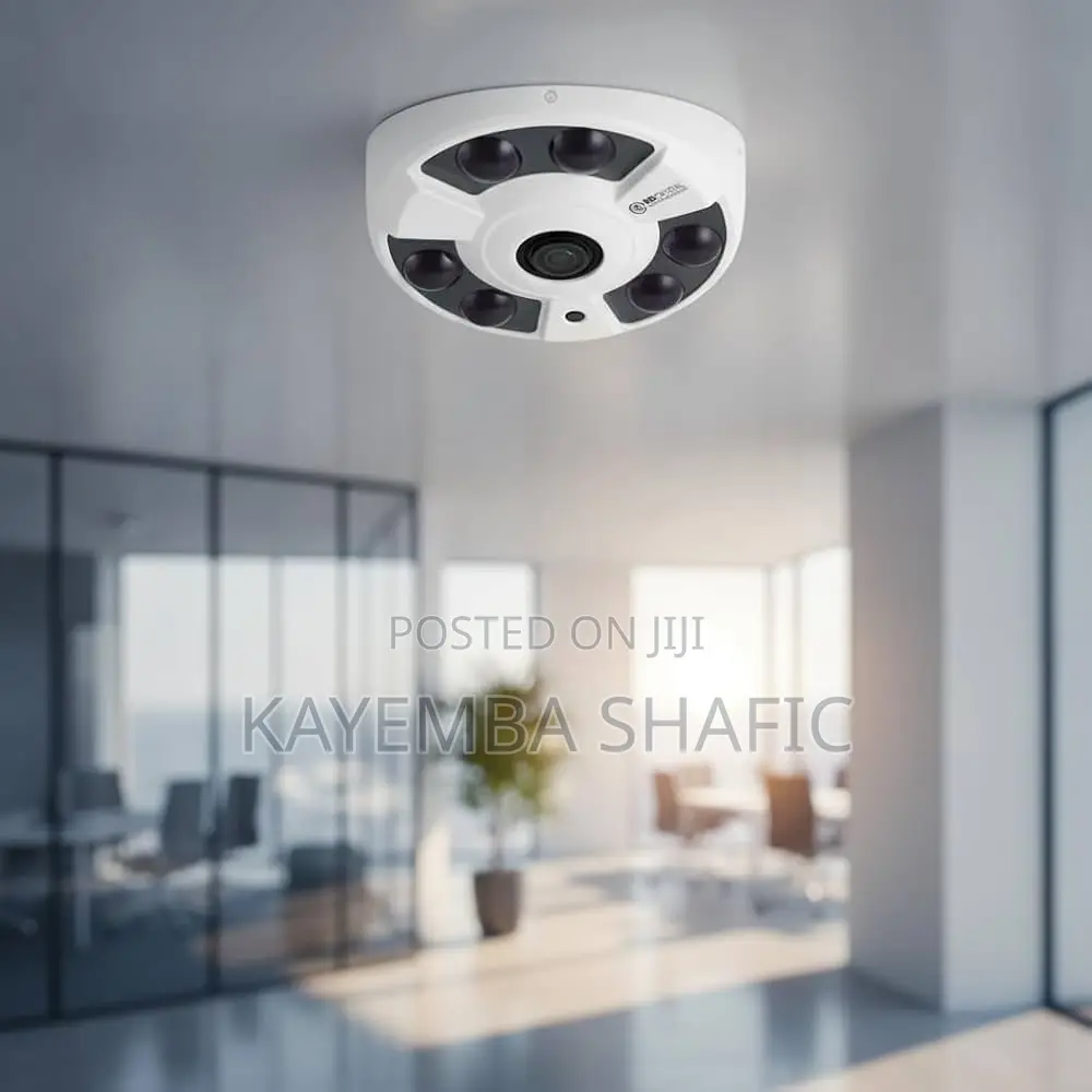 Oscarvision 360° Fisheye Security Camera With Full-Color Mic
