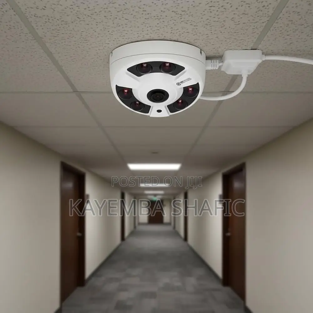 Oscarvision 360° Fisheye Security Camera With Full-Color Mic
