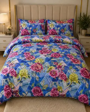 Garden Terris Florral 4 PC Duvet