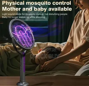 Rechargeable Electric Mosquito Swatter Racket