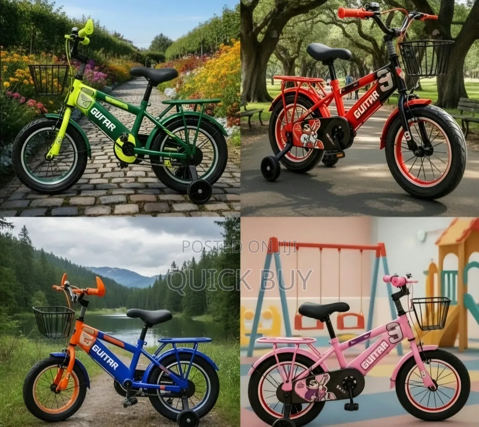 12-Inch Guitar Kids' Bicycles