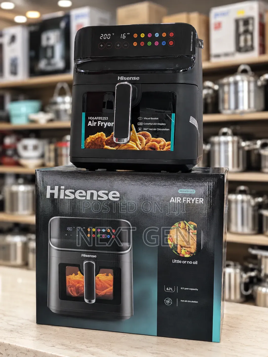 Hisense 6.7L Digital Air Fryer