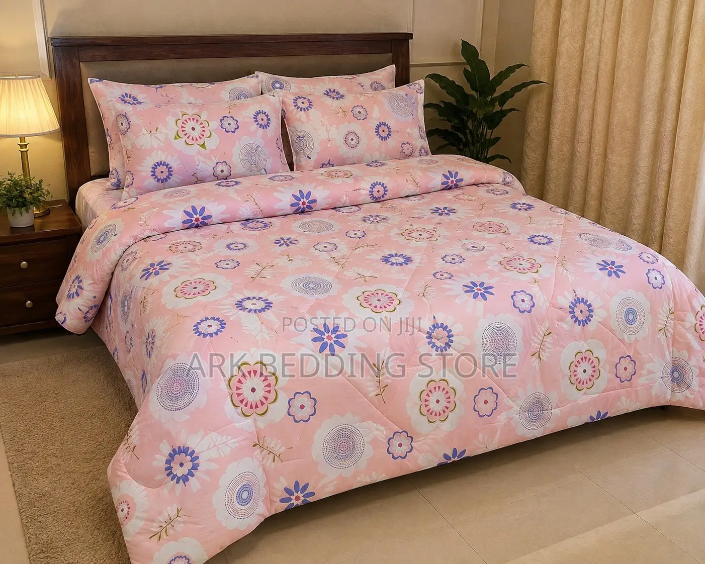 Wildflower Pink 4 PC Duvet